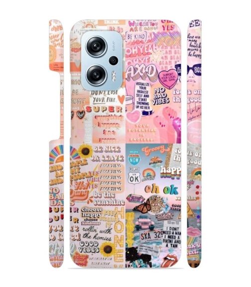 Vintage style multiple graphics Redmi K50i 5G Mobile Cover