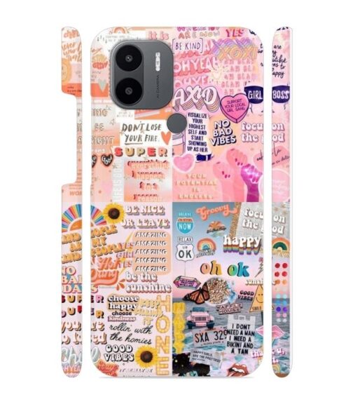 Vintage style multiple graphics Poco C50 Mobile Cover