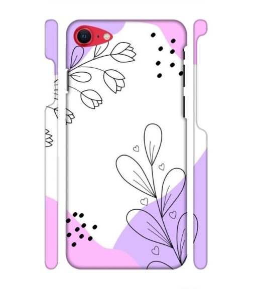 Beautiful combination of color and flower iPhone SE 2020 Mobile Cover