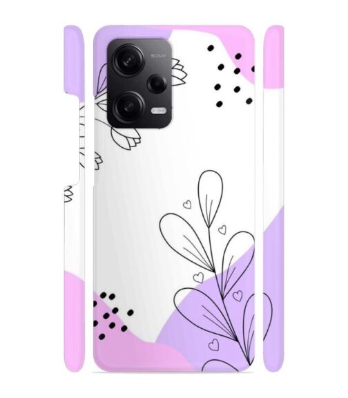 Beautiful combination of color and flower Redmi Note 12 (5G) Mobile Cover