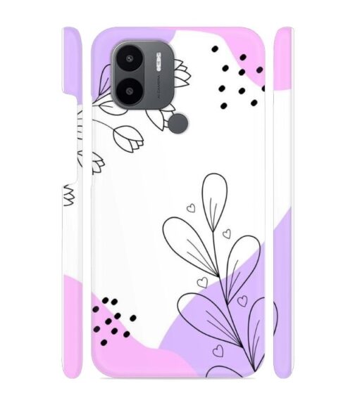 Beautiful combination of color and flower Redmi A1 Plus Mobile Cover