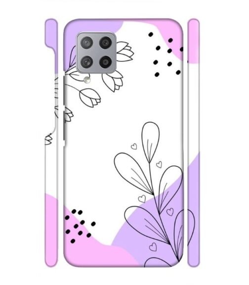 Beautiful combination of color and flower Samsung Galaxy M33 5G Mobile Cover
