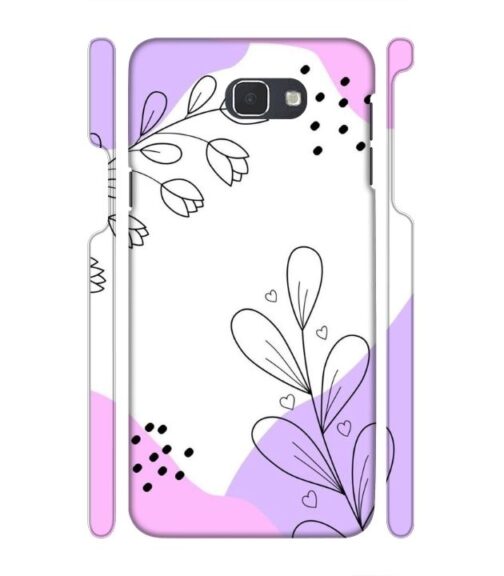 Beautiful combination of color and flower Samsung Galaxy J7 Prime Mobile Cover