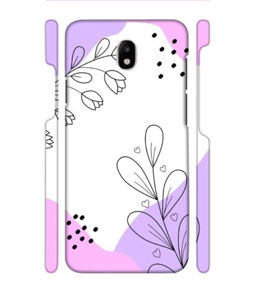 Beautiful combination of color and flower Samsung Galaxy J7 (2017) Mobile Cover