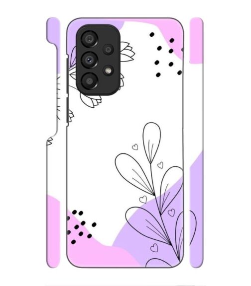 Beautiful combination of color and flower Samsung Galaxy A53 5G Mobile Cover