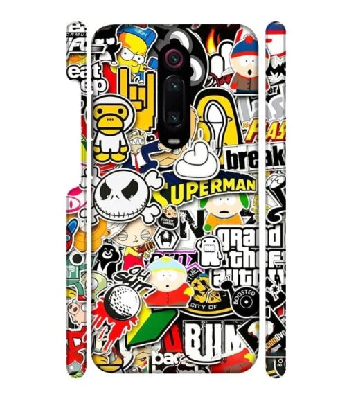 Cartoon style Redmi K20 Pro Mobile Cover
