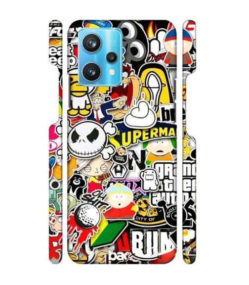 Cartoon style Realme 9 Pro Plus Mobile Cover