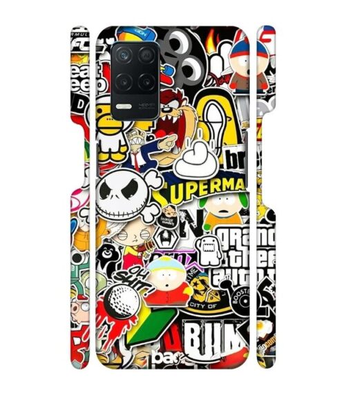 Cartoon style Realme 9 (5G) Mobile Cover