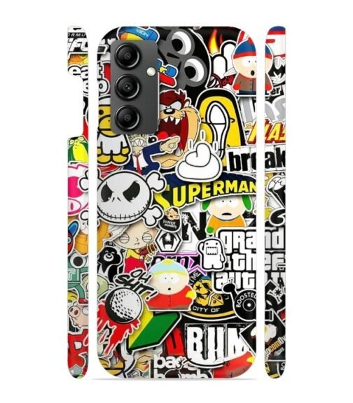 Cartoon style Samsung Galaxy F13 5G Mobile Cover