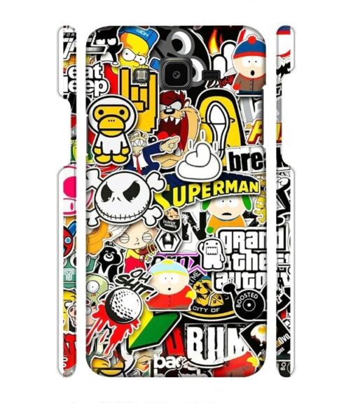 Cartoon style Samsung Galaxy J7 (2016) Mobile Cover