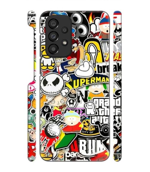 Cartoon style Samsung Galaxy A53 5G Mobile Cover