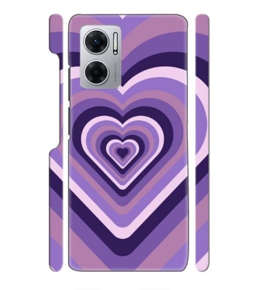 Heart vintage design with neural color Redmi 11 Prime (5G) Mobile Cover