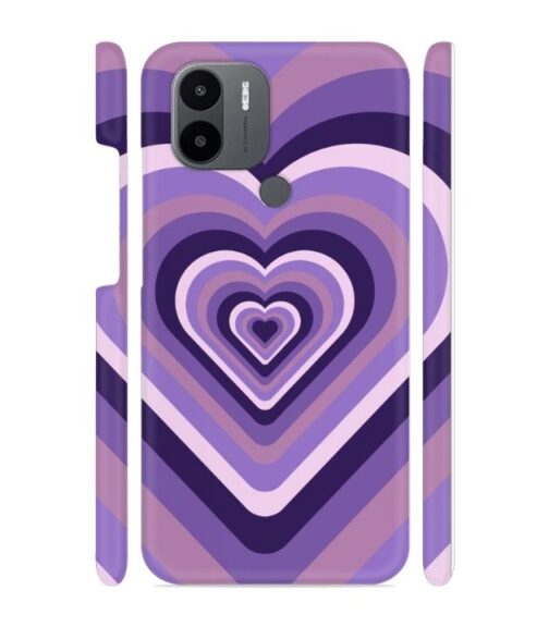 Heart vintage design with neural color Poco C50 Mobile Cover