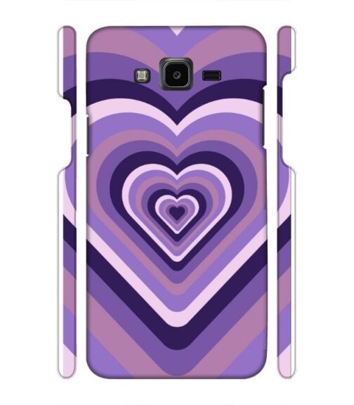 Heart vintage design with neural color Samsung Galaxy J7 (2016) Mobile Cover