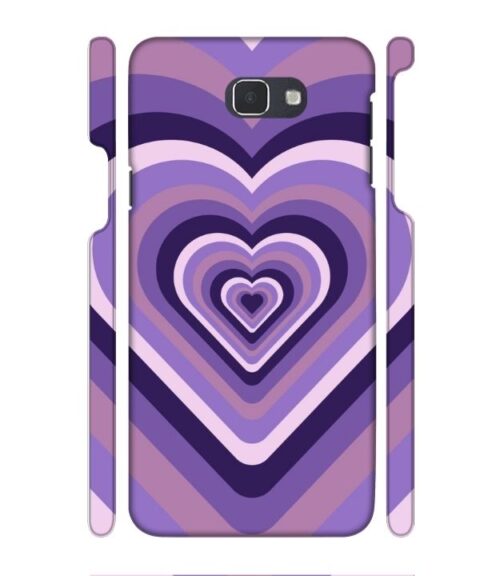 Heart vintage design with neural color Samsung Galaxy J7 Prime Mobile Cover