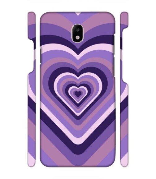 Heart vintage design with neural color Samsung Galaxy J7 (2017) Mobile Cover