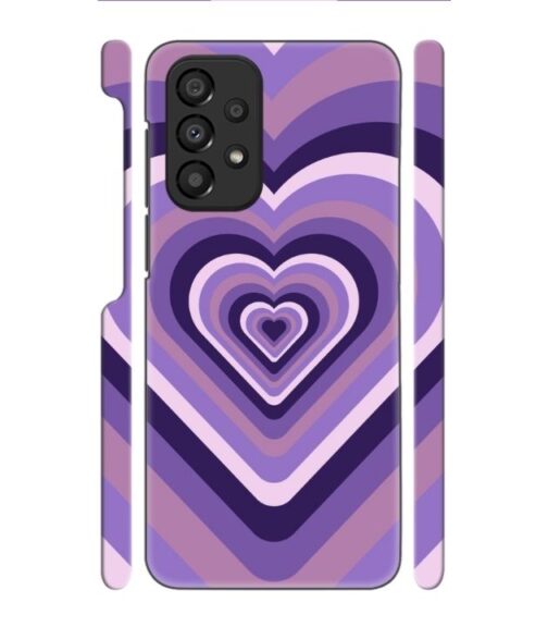Heart vintage design with neural color Samsung Galaxy A53 5G Mobile Cover