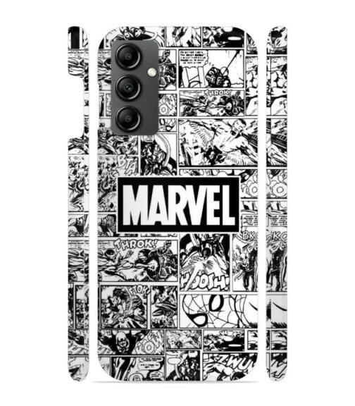 Marvel black and white abstract Samsung Galaxy F13 5G Mobile Cover
