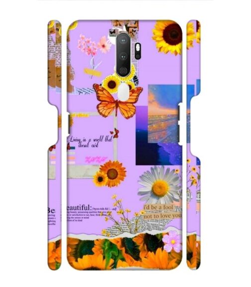 Living with the world Oppo A9 (2020) Mobile Cover