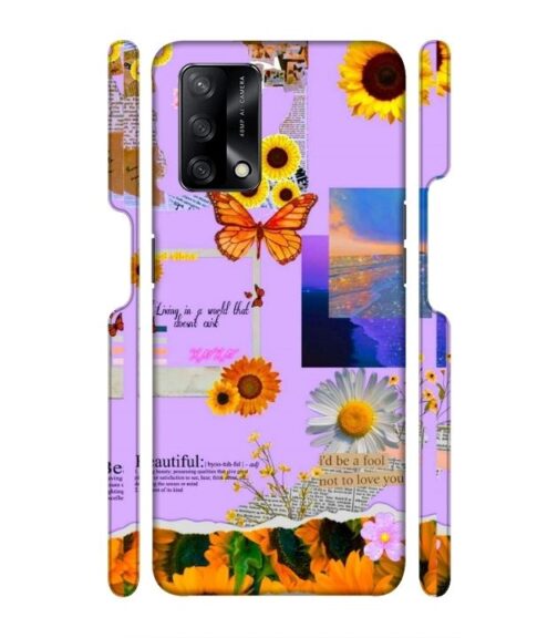 Living with the world Oppo F19 S Mobile Cover