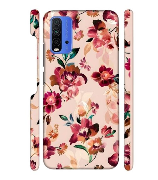 Multicolor Foral pattern Redmi 9 Power Mobile Cover