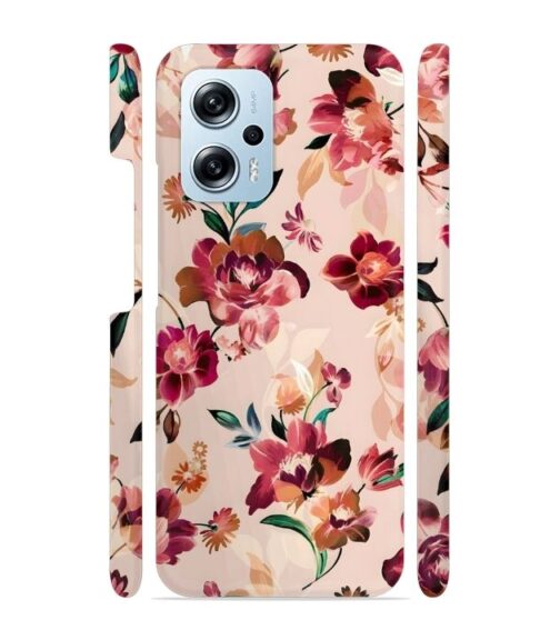 Multicolor Foral pattern Redmi K50i 5G Mobile Cover