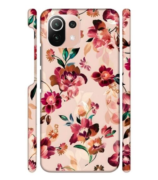 Multicolor Foral pattern Mi 11 Lite Mobile Cover