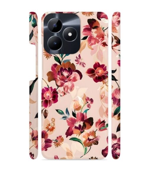 Multicolor Foral pattern Realme C53 Mobile Cover