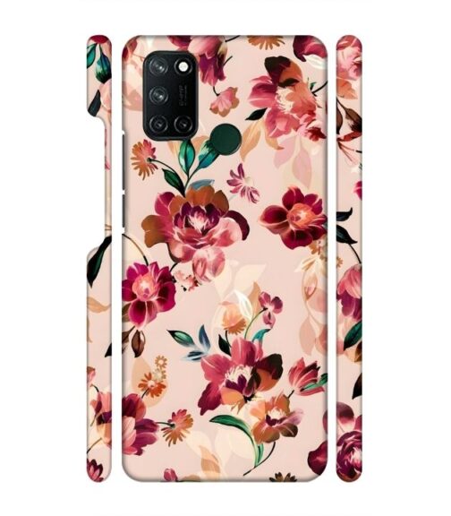 Multicolor Foral pattern Realme 7i Mobile Cover