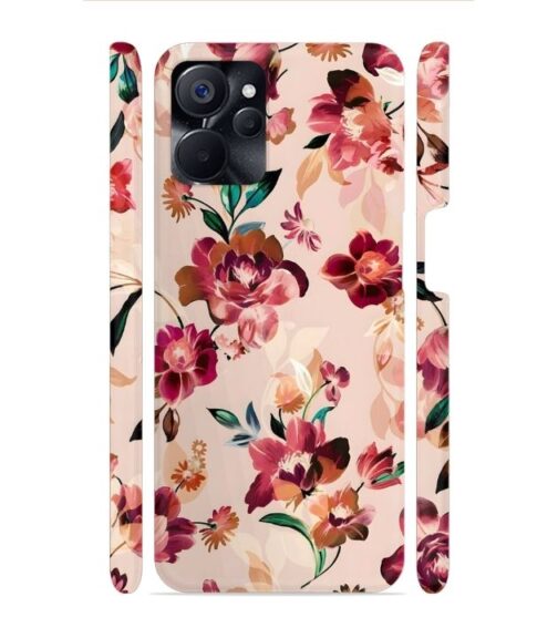 Multicolor Foral pattern Realme 9i (5G) Mobile Cover
