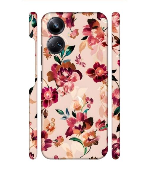 Multicolor Foral pattern Realme 10 Pro Plus (5G) Mobile Cover