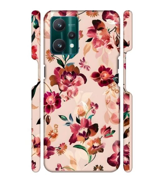 Multicolor Foral pattern Realme 9 Pro Mobile Cover