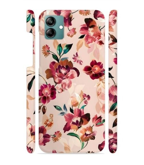 Multicolor Foral pattern Samsung Galaxy F04 Mobile Cover