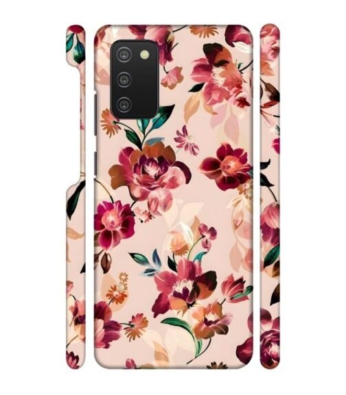 Multicolor Foral pattern Samsung Galaxy A03 S Mobile Cover