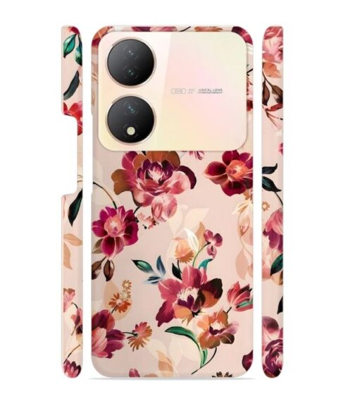 Multicolor Foral pattern Vivo Y100 (5G) Mobile Cover