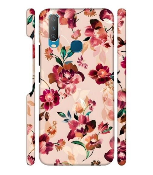 Multicolor Foral pattern Vivo Y15 Mobile Cover
