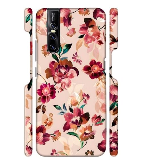 Multicolor Foral pattern Vivo V15 Pro Mobile Cover