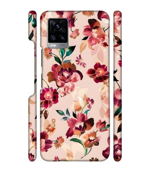 Multicolor Foral pattern Vivo V20 Mobile Cover