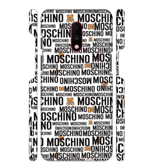 Moschino panda marquee text  OnePlus 7 Mobile Cover