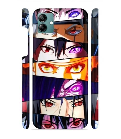 Anime eyes graphicsSamsung Galaxy F04 Mobile Cover