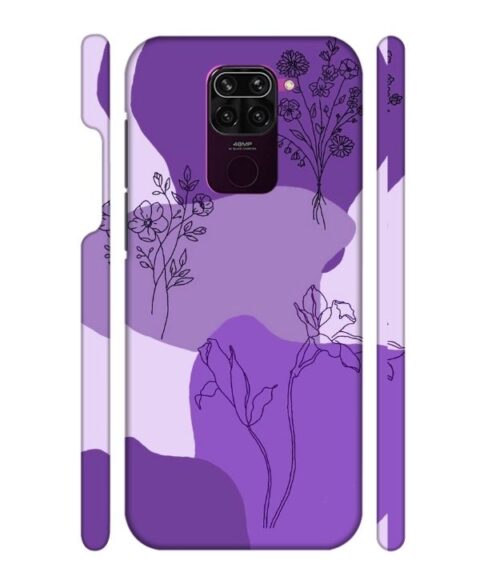 Floral Design graphics Redmi Note 9 Mobile Cover