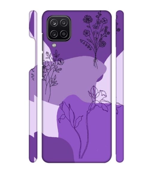 Floral Design graphics Samsung Galaxy A12 Mobile Cover