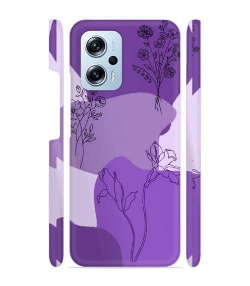 Floral Design graphics Redmi K50i 5G Mobile Cover
