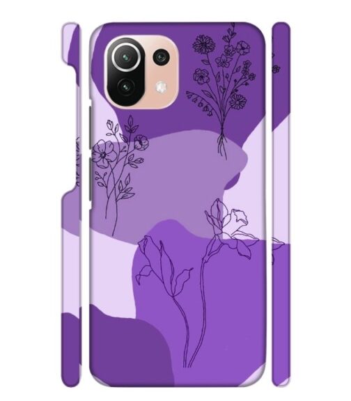 Floral Design graphics Mi 11 Lite Mobile Cover