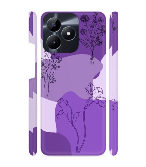 Floral Design graphics Realme C53 Mobile Cover