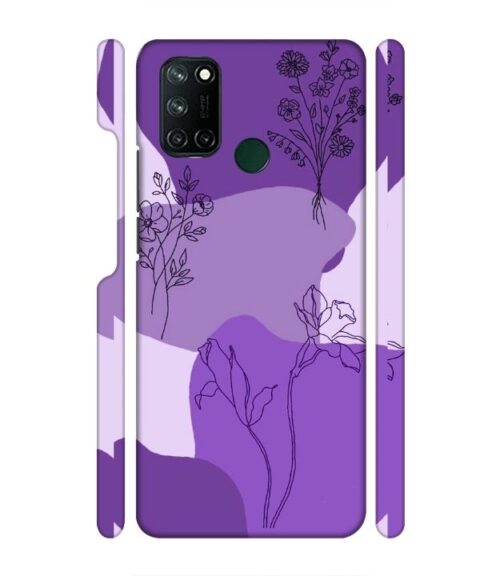Floral Design graphics Realme 7i Mobile Cover