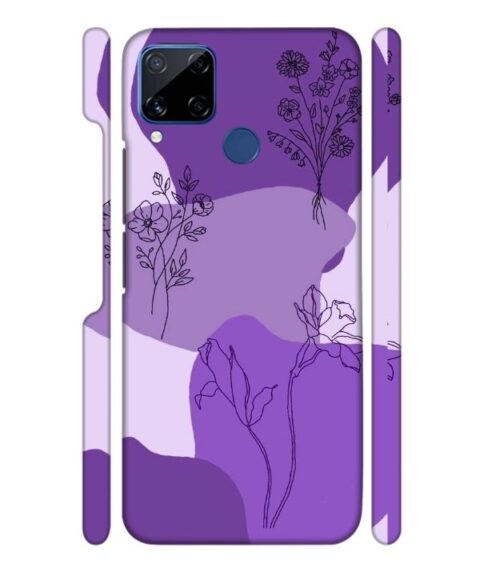 Floral Design graphics Realme C15 Mobile Cover