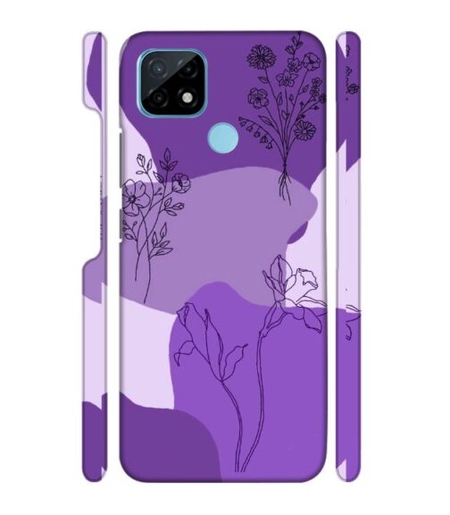 Floral Design graphics Realme C21 Mobile Cover