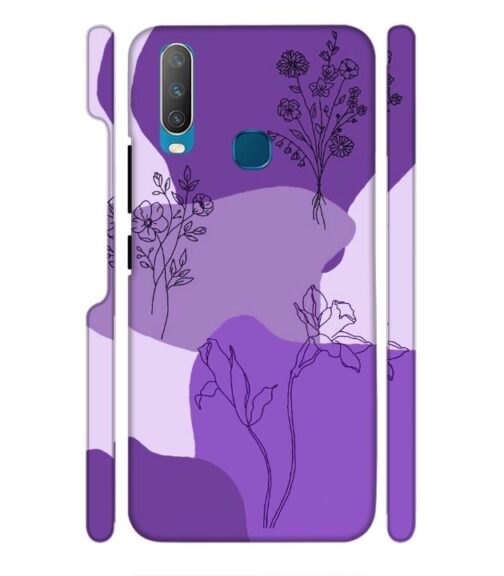 Floral Design graphics Vivo Y15 Mobile Cover