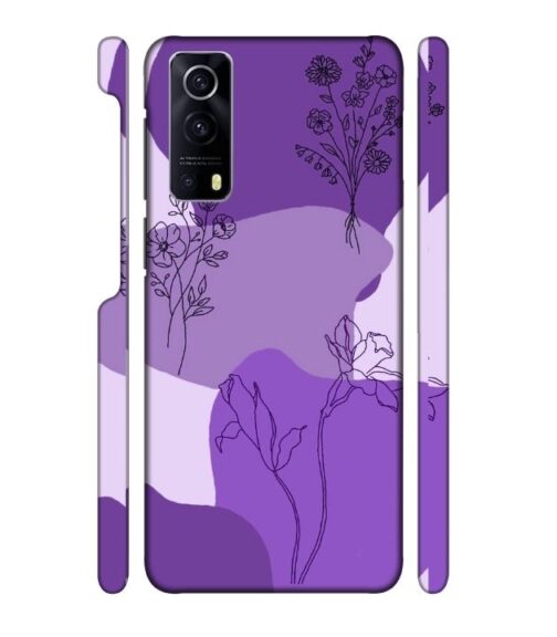 Floral Design graphics iQOO Z3 Mobile Cover